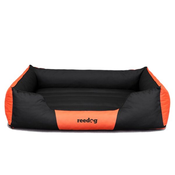 Pelíšek pro psa Reedog Comfy Black & Orange - XXL