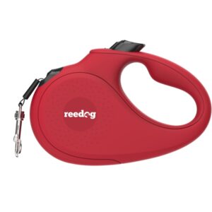 Reedog Senza Basic samonavíjecí vodítko M 25kg / 5m páska / červené