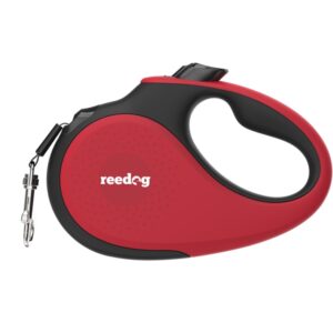 Reedog Senza Premium samonavíjecí vodítko M 25kg / 5m páska / červené