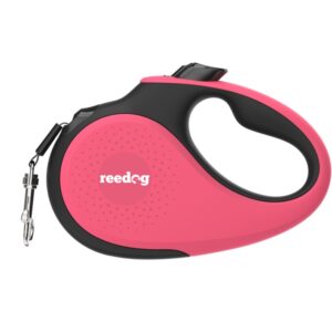 Reedog Senza Premium samonavíjecí vodítko M 25kg / 5m páska / růžové