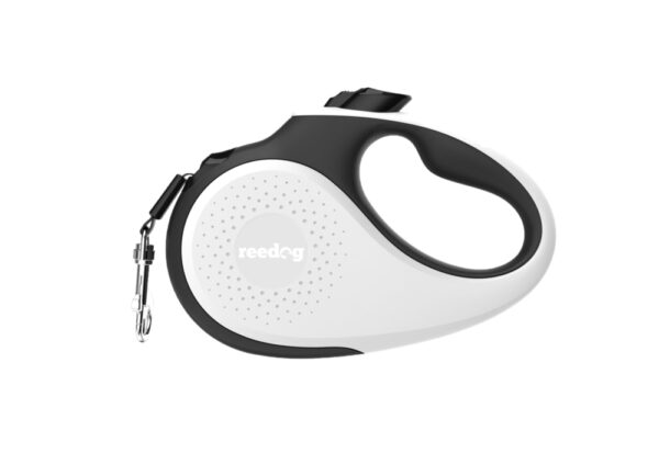 Reedog Senza Premium samonavíjecí vodítko S 15kg / 5m páska / bílé
