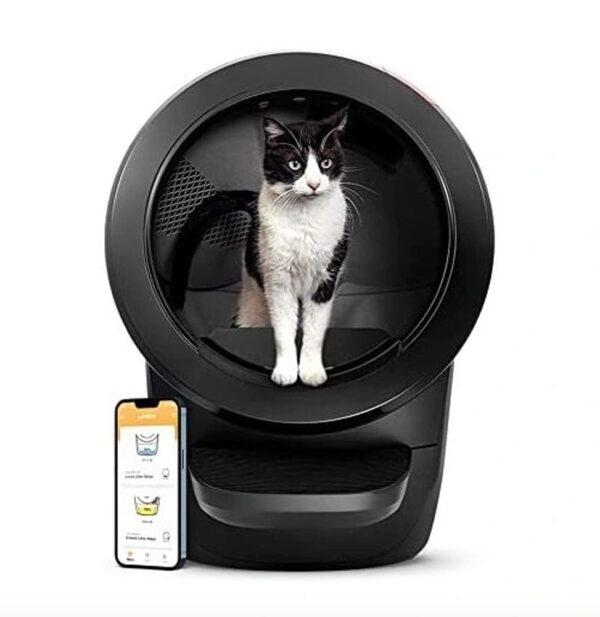 Litter-Robot 4 | Chytrá automatická toaleta pro kočky - černá