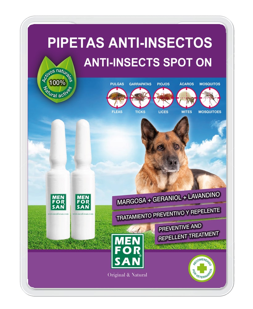 Menforsan antiparazitní pipety pro psa