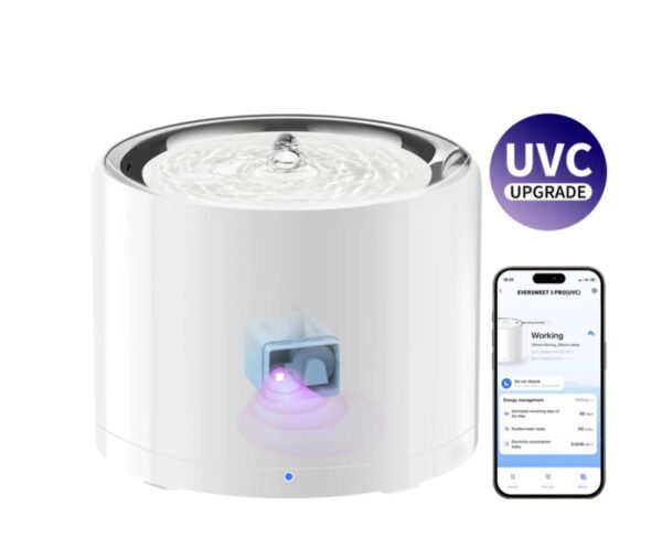 Petkit Eversweet 3 Pro UVC | Chytrá Fontána pro psy a kočky