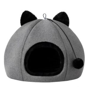 Reedog Kitty Head Grafit Iglú pro kočky - S