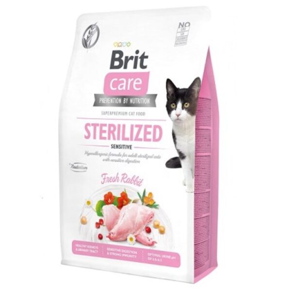 Brit Care Cat Grain-Free Sterilized Sensitive 2 kg