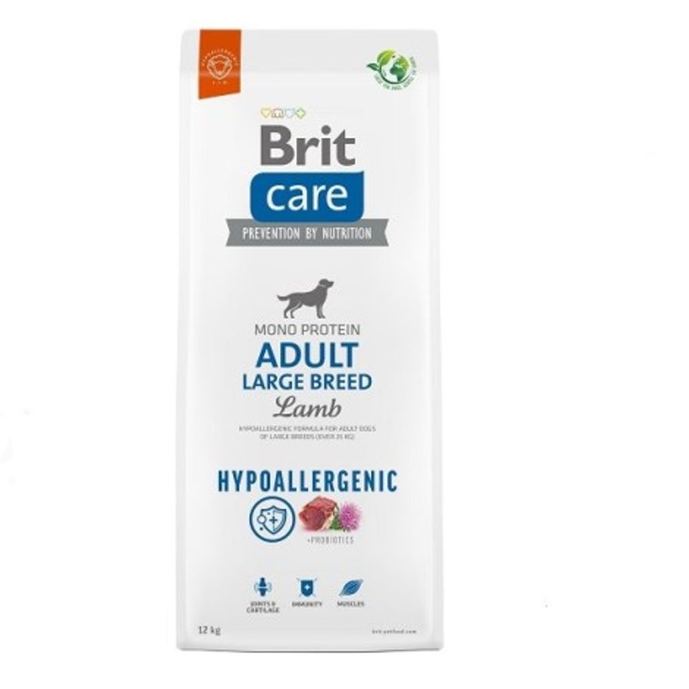 Brit Care Dog Hypoallergenic Adult Large Breed Lamb 12 kg | Granule pro psy