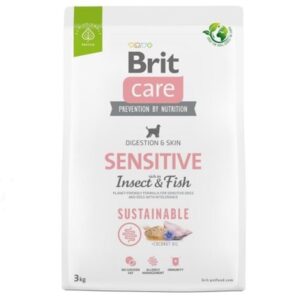 Brit Care Dog Sustainable Sensitive Insect & Fish 3 kg | Granule pro psy