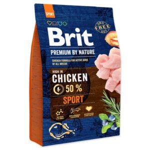 Brit Premium by Nature Sport 3 kg | Granule pro psy