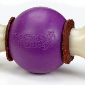 Busy buddy Bouncy Bone Hračka pro psy s pamlsky - S
