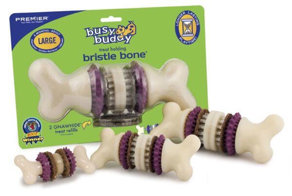 Busy buddy Bristle Bone hračka pro psy - S