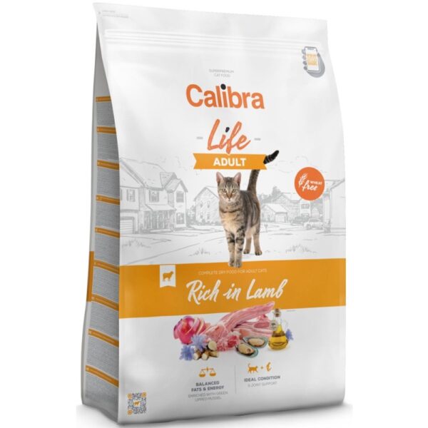Calibra Cat Life Adult Lamb 1