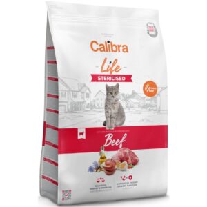 Calibra Cat Life Sterilised Beef 1
