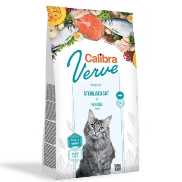 Calibra Cat Verve GF Sterilised Herring 3