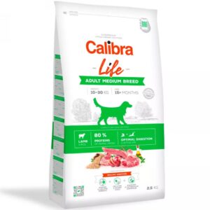 Calibra Dog Life Adult Medium Breed Lamb 2