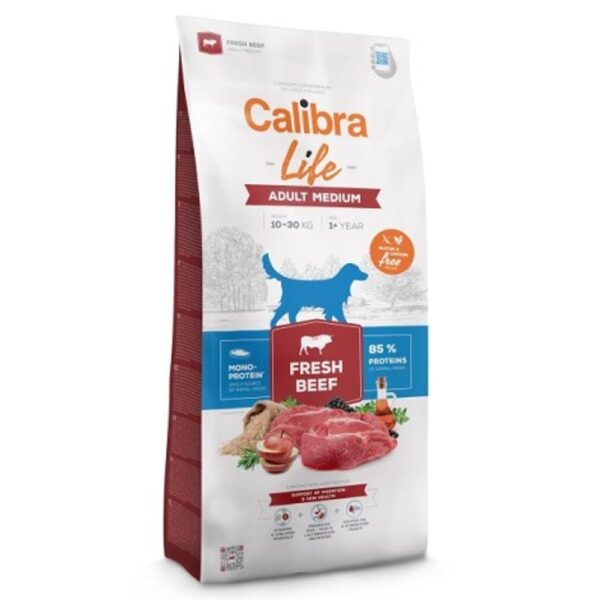 Calibra Dog Life Adult Medium Fresh Beef 2