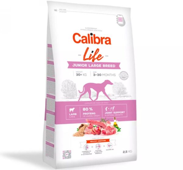 Calibra Dog Life Junior Large Breed Lamb 2
