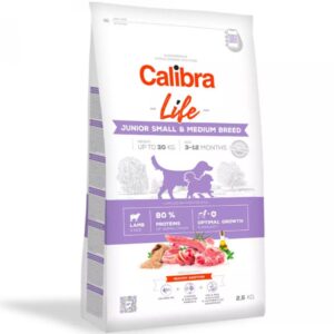 Calibra Dog Life Junior Small & Medium Breed Lamb 2
