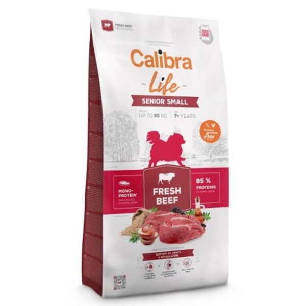 Calibra Dog Life Senior Small Fresh Beef 1
