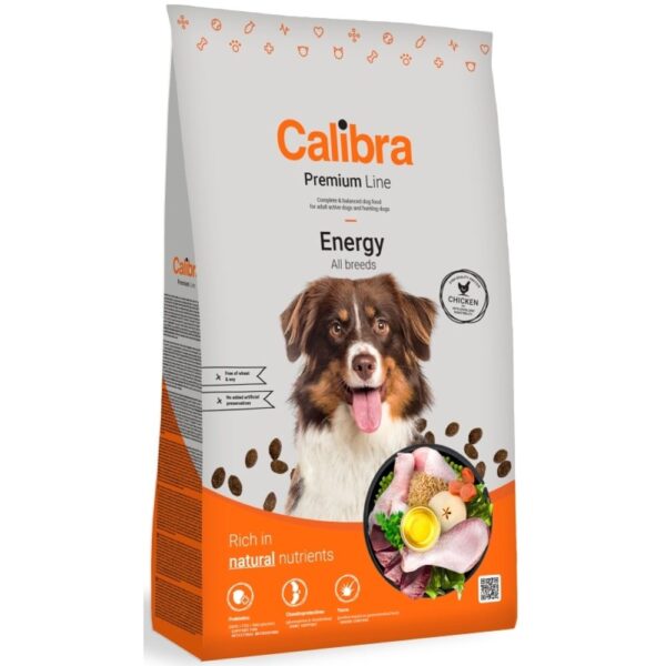 Calibra Dog Premium Line Energy 3 kg | Granule pro psy