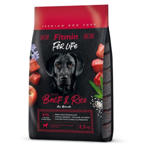 Fitmin Dog For Life Beef & Rice 2